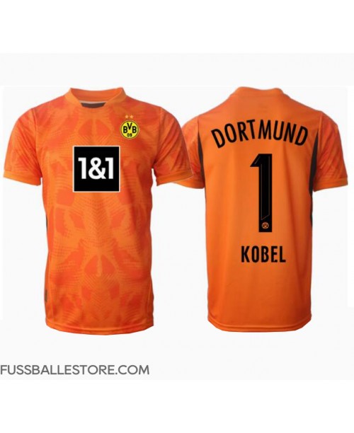 Günstige Borussia Dortmund Gregor Kobel #1 Torwart 3rd trikot 2024-25 Kurzarm